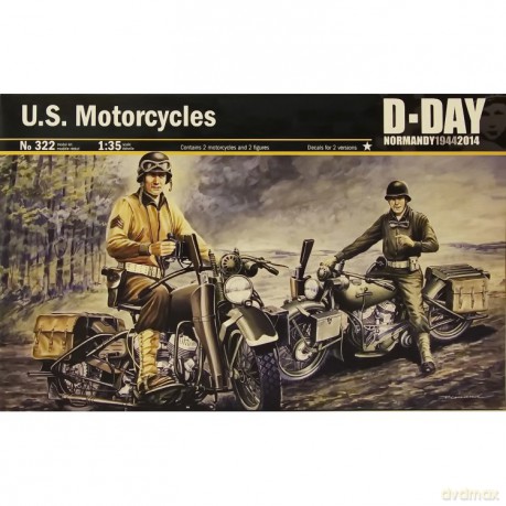 ITALERI U.S. Motorcyles WWII DDay