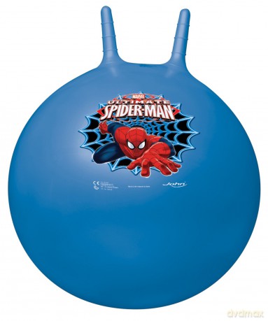 JOHN Piłka do skakania z uch. SpiderMan