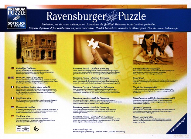 RAVENSBURGER 1000 el. Dzikie życie Afryki [PUZZLE]