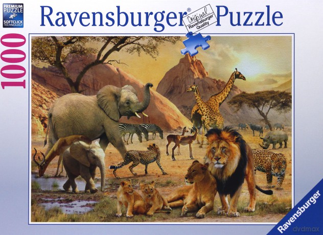 RAVENSBURGER 1000 el. Dzikie życie Afryki [PUZZLE]
