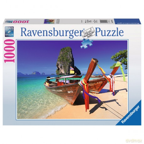 RAVENSBURGER 1000 el. Karaibska plaża [PUZZLE]