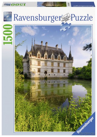 RAVENSBURGER 1500 el. Zamek AzayLeRideau [PUZZLE]