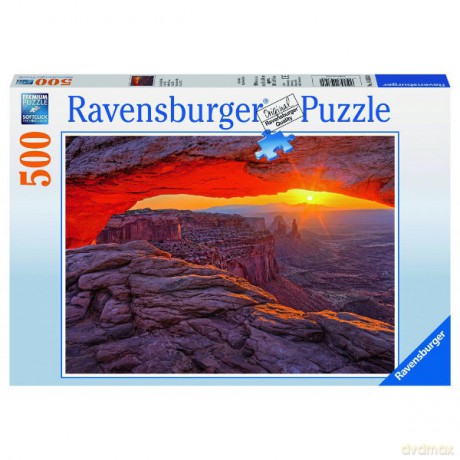 RAVENSBURGER 500 el. Wyspa na niebie, Utah [PUZZLE]