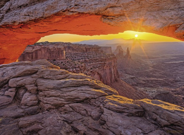 RAVENSBURGER 500 el. Wyspa na niebie, Utah [PUZZLE]