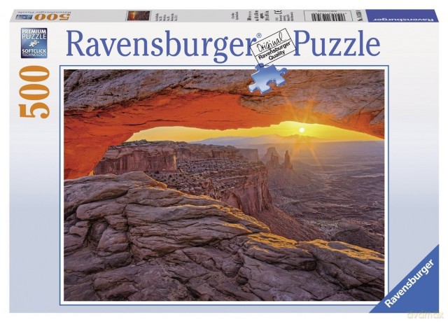 RAVENSBURGER 500 el. Wyspa na niebie, Utah [PUZZLE]