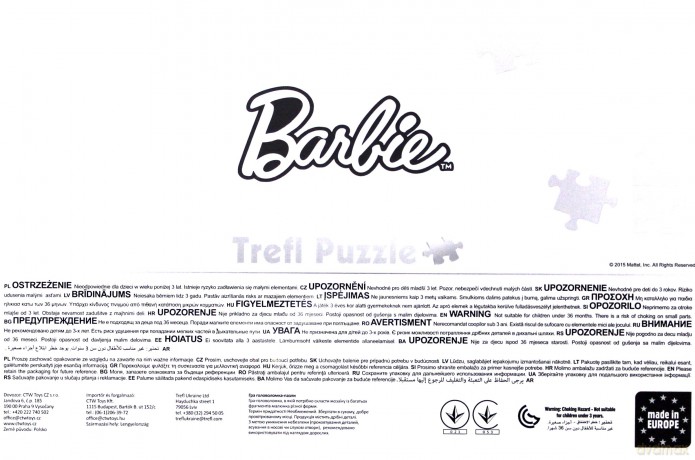 TREFL 100 el. Barbie drużyna szpiegowska (16292) [PUZZLE]