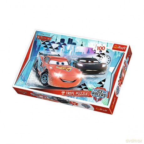 TREFL 100 el. Cars Lodowa przygoda (16290) [PUZZLE]