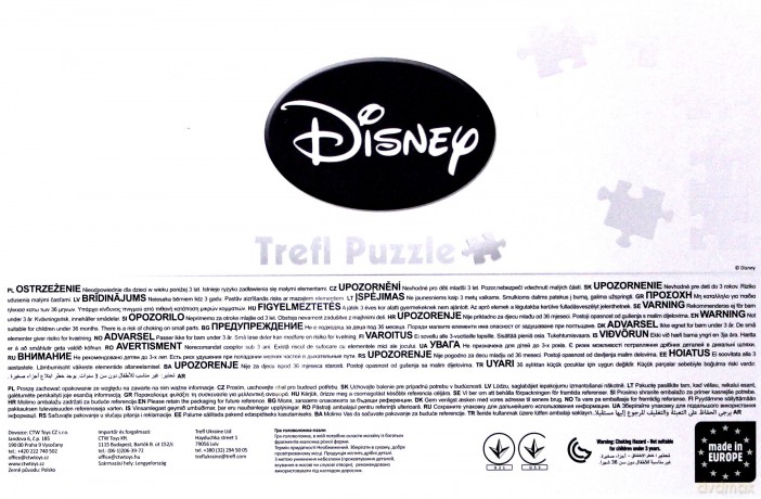 TREFL 100 el. Cars Lodowa przygoda (16290) [PUZZLE]