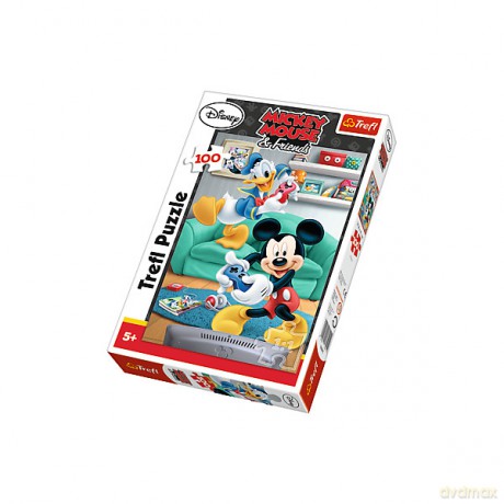 TREFL 100 el. Miki i Donald (16291) [PUZZLE]