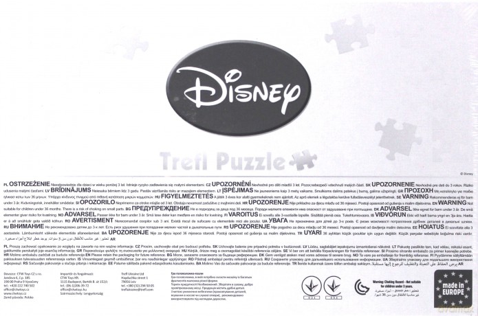 TREFL 160 el. Minnie Podlewanie kwiatków (15328) [PUZZLE]