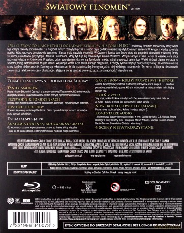 Gra o Tron Sezon 5 (Wydanie Specjalne) [4Blu-Ray]