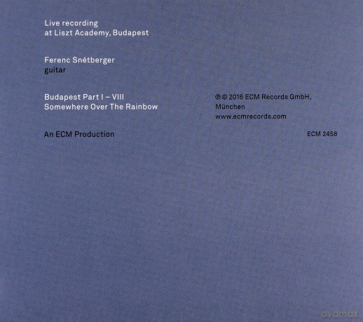 Ferenc Snetberger: In Concert [CD]