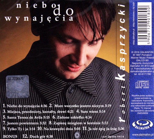 Robert Kasprzycki: Niebo Do Wynajęcia [CD]