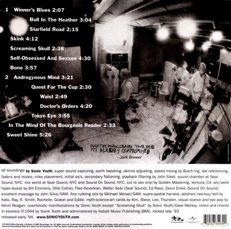 Sonic Youth: Experimental Jet Set, Trash and No Star [Winyl]
