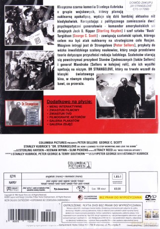 Dr. Strangelove [DVD]