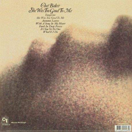 Chet Baker: She Was Too Good To Me [Winyl]