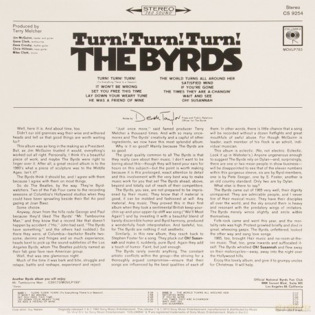 Byrds: Turn! Turn! Turn! [Winyl]