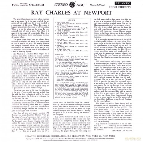 Ray Charles: At Newport [Winyl]