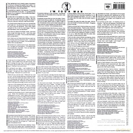 Leonard Cohen: I'm Your Man [Winyl]