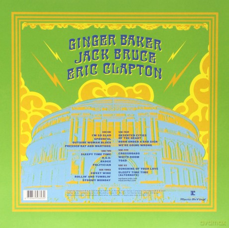 Cream: Royal Albert Hall 2005 [3xWinyl]