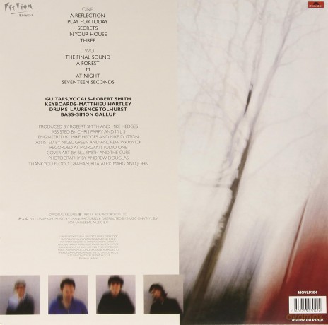 Cure: Seventeen Seconds [Winyl]