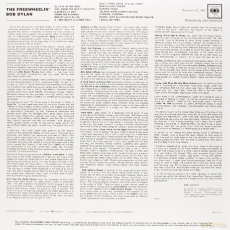 Bob Dylan: Freewheelin' Bob Dylan [Winyl]