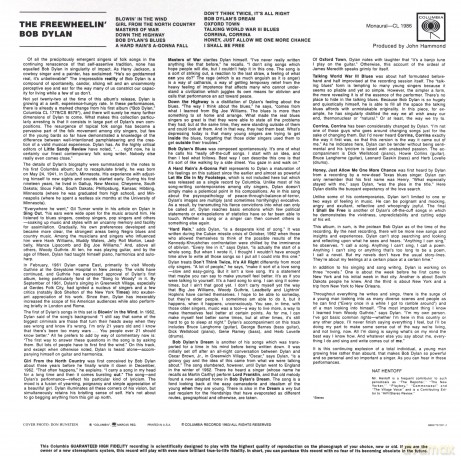 Bob Dylan: Freewheelin' Bob Dylan [Winyl]