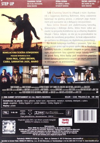 Step Up. Taniec zmysłów [DVD]