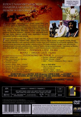 Lawrence z Arabii [2DVD]