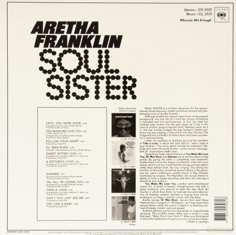 Aretha Franklin: Soul Sister (Remastered) [Winyl]