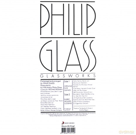 Philip Glass: Glassworks [Winyl]