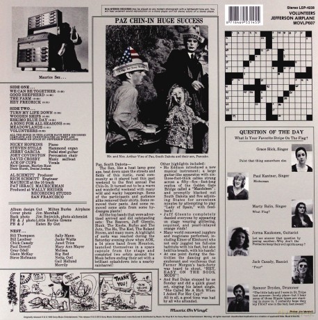 Jefferson Airplane: Volunteers [Winyl]