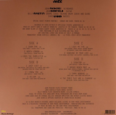 Medeski/Scofield/Martin/W: Juice [2xWinyl]