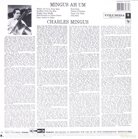 Charles Mingus: Mingus Ah Um (Remastered) [Winyl]