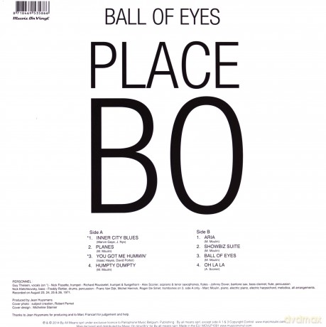 Placebo (Belgium): Ball Of Eyes [Winyl]
