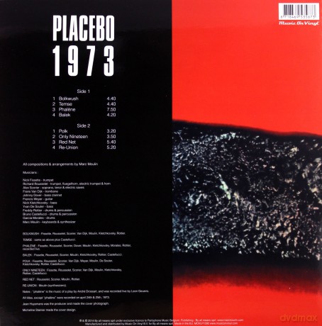 Placebo (Belgium): 1973 [Winyl]
