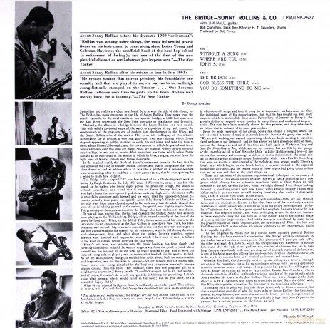 Sonny Rollins: Bridge [Winyl]