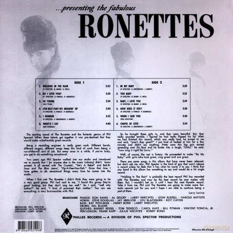 Ronettes: Presenting The Fabulous [Winyl]