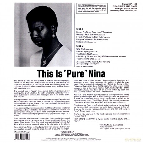 Nina Simone: And Piano! [Winyl]