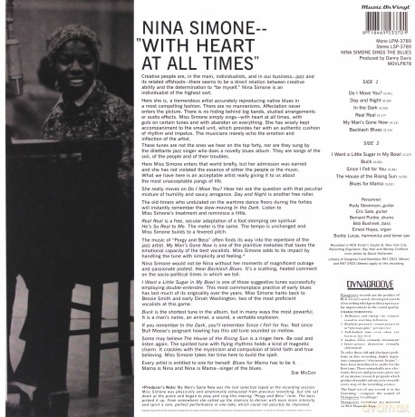 Nina Simone: Sings The Blues [Winyl]