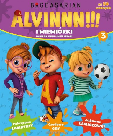 Alvinnnn!!! i Wiewiórki cz. 3 [KSIĄŻKA]