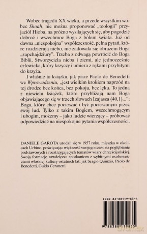 Bezsilna wszechmoc Boga, czyli o cierpieniu Boga - Daniele Garota [KSIĄŻKA]
