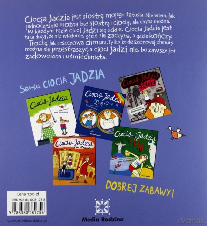 Ciocia Jadzia i kolory świata. Kolorowanka - Eliza Piotrowska [KSIĄŻKA]