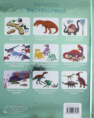 Encyklopedia dla dzieci. Dinozaury [KSIĄŻKA]