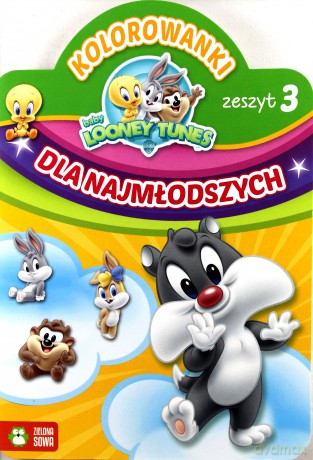 Kolorowanki dla najmłodszych 3 Baby Looney Tunes [KSIĄŻKA]