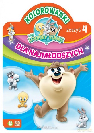 Kolorowanki dla najmłodszych 4 Baby Looney Tunes [KSIĄŻKA]