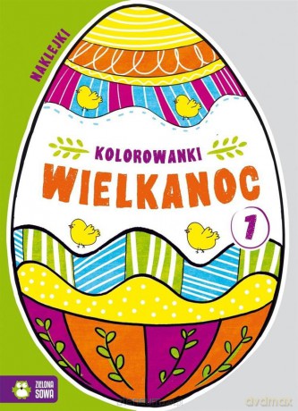 Kolorowanki Wielkanoc cz. 1 [KSIĄŻKA]