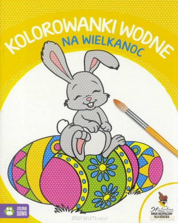 Kolorowanki wodne - Na Wielkanoc [KSIĄŻKA]
