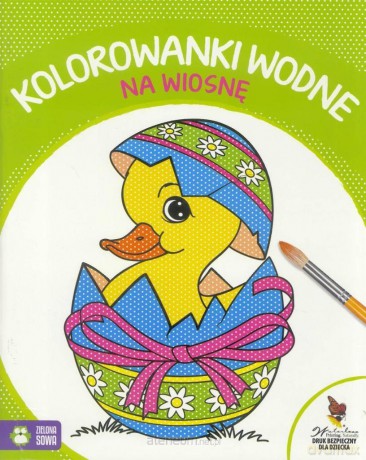 Kolorowanki wodne - Na wiosnę [KSIĄŻKA]