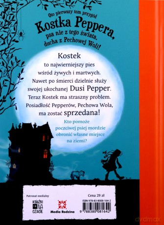 Kostek. Pies nie z tego świata - Claire Barker [KSIĄŻKA]